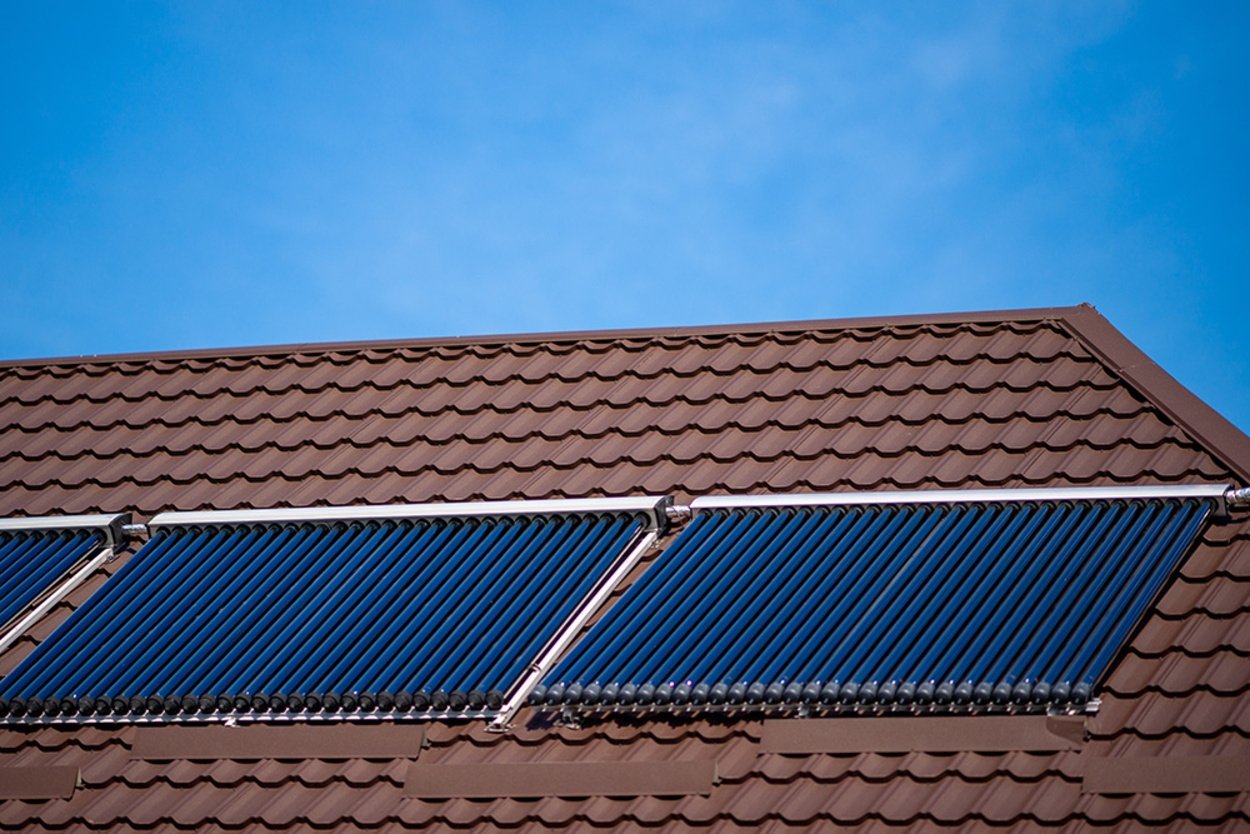 Solarthermie bei Klaus Scheller Elektrotechnik in Großlangheim