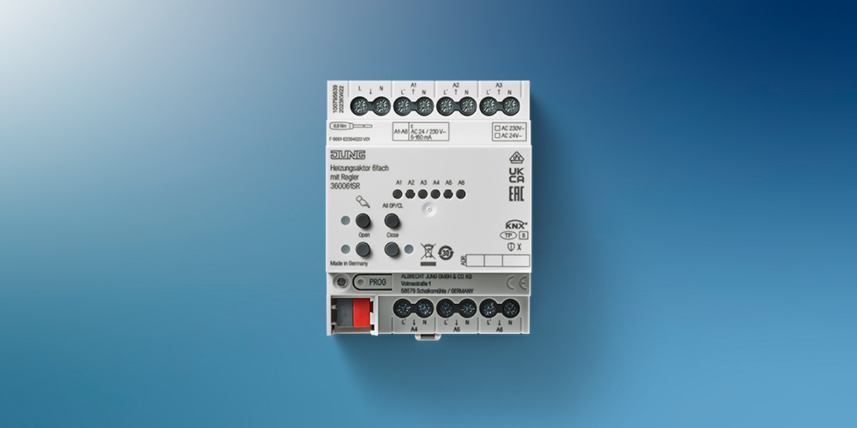 KNX Heizungsaktor 6-fach bei Klaus Scheller Elektrotechnik in Großlangheim